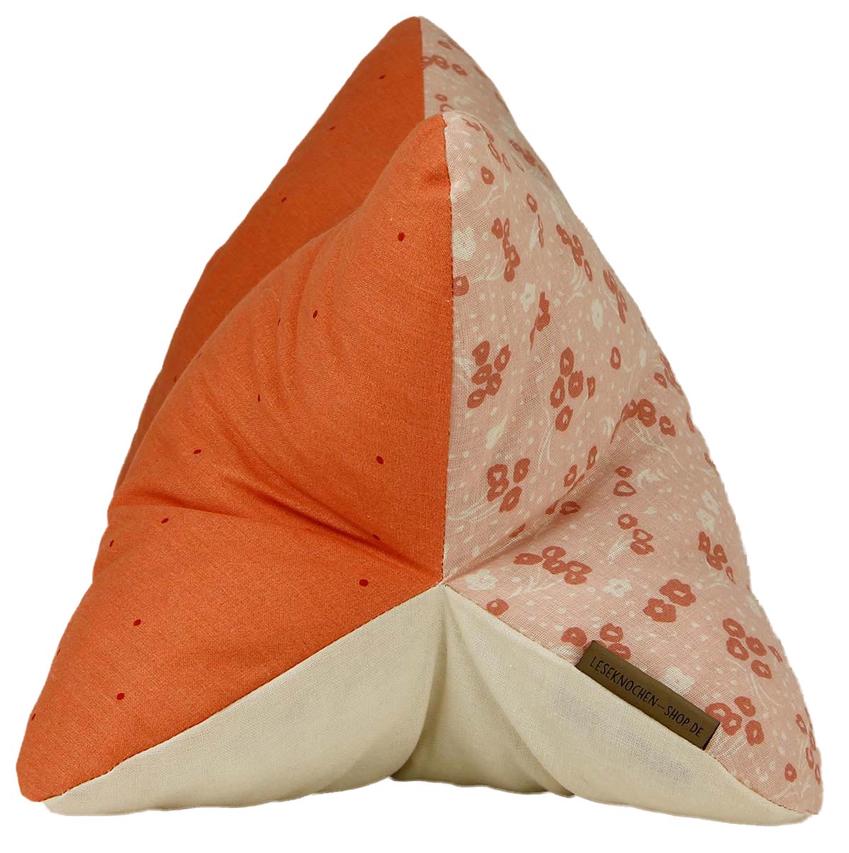 Leseknochen Creme-Koralle