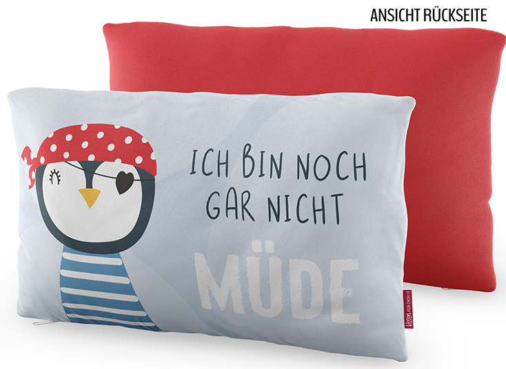 Kinder-Kissen Pinguin